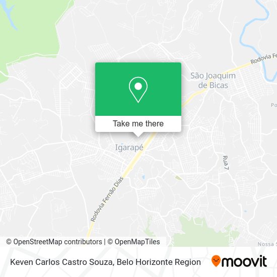 Keven Carlos Castro Souza map