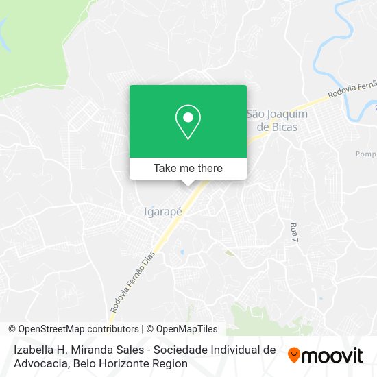 Izabella H. Miranda Sales - Sociedade Individual de Advocacia map