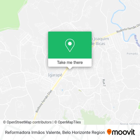 Reformadora Irmãos Valente map