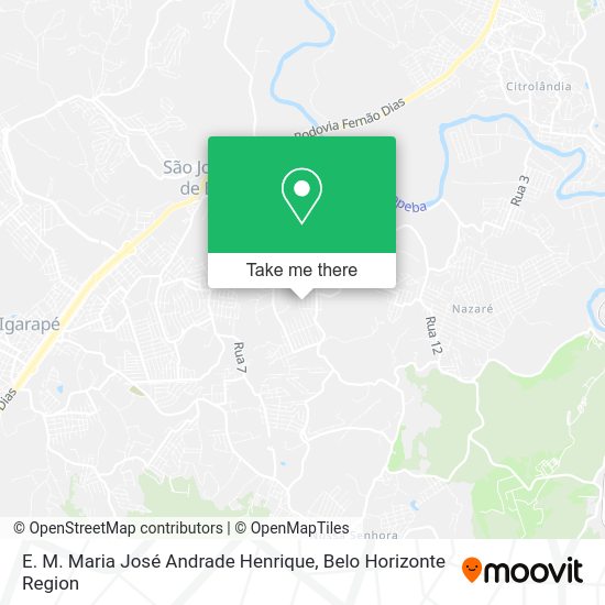 E. M. Maria José Andrade Henrique map