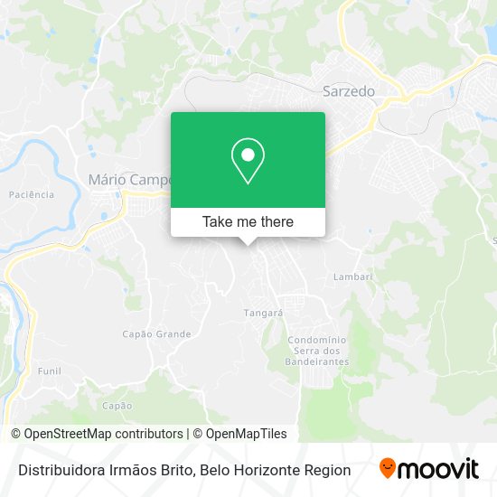 Distribuidora Irmãos Brito map