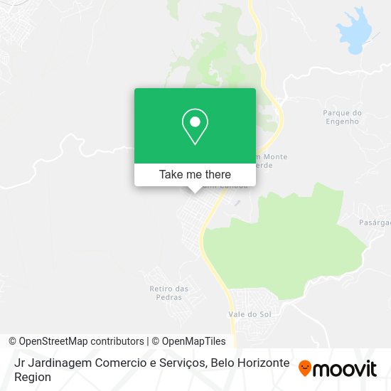 Jr Jardinagem Comercio e Serviços map