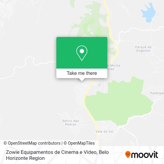 Zowie Equipamentos de Cinema e Vídeo map