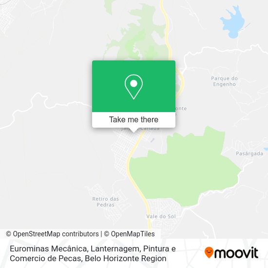 Eurominas Mecânica, Lanternagem, Pintura e Comercio de Pecas map