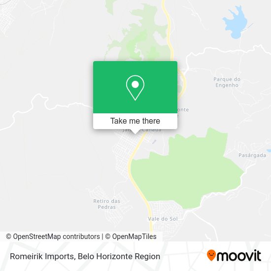 Romeirik Imports map