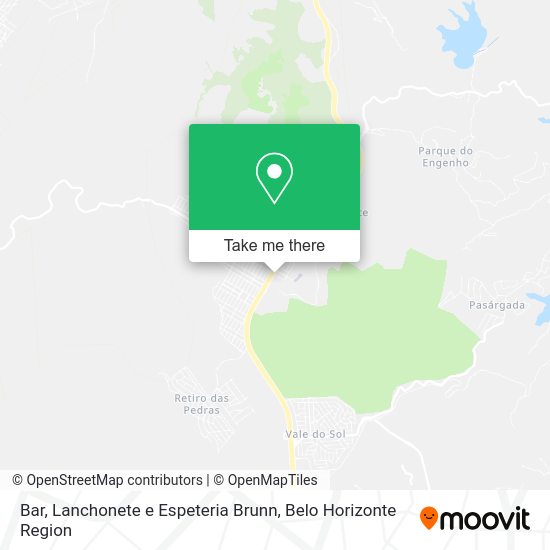 Bar, Lanchonete e Espeteria Brunn map