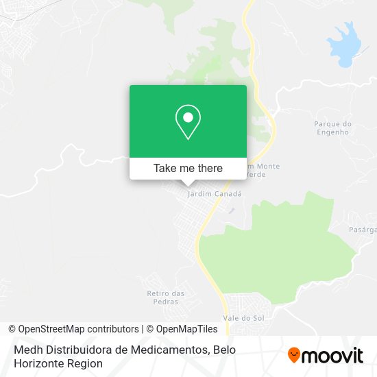 Medh Distribuidora de Medicamentos map
