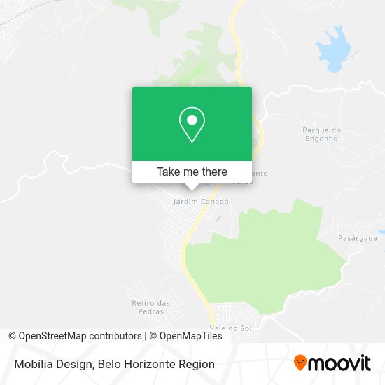 Mobília Design map