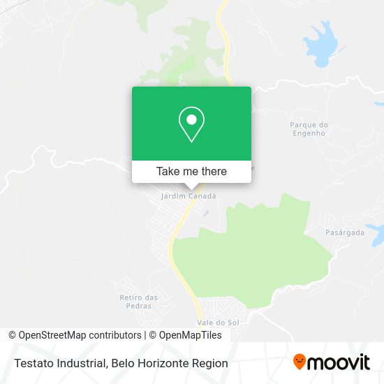 Testato Industrial map