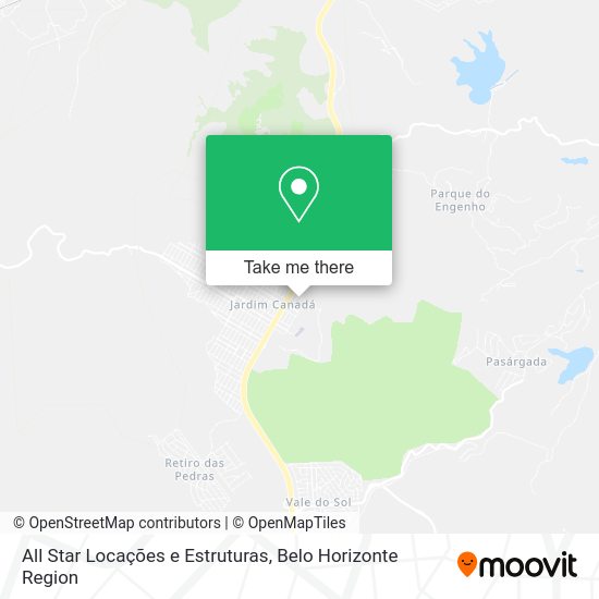 All Star Locações e Estruturas map