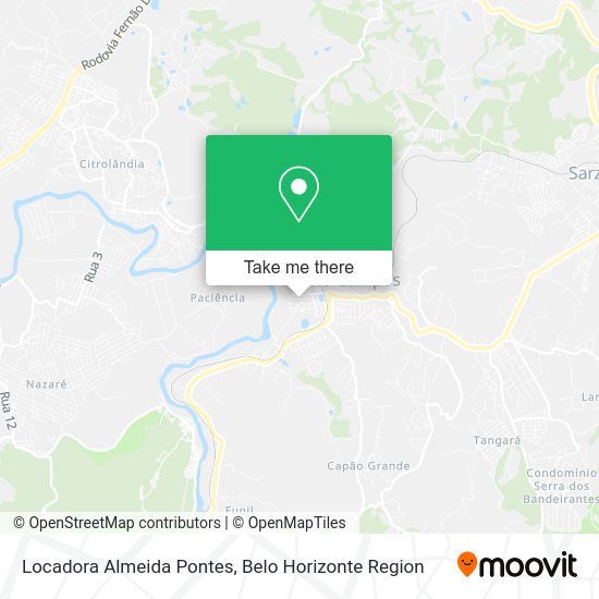 Locadora Almeida Pontes map