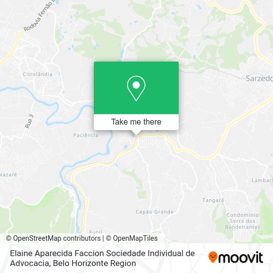 Elaine Aparecida Faccion Sociedade Individual de Advocacia map