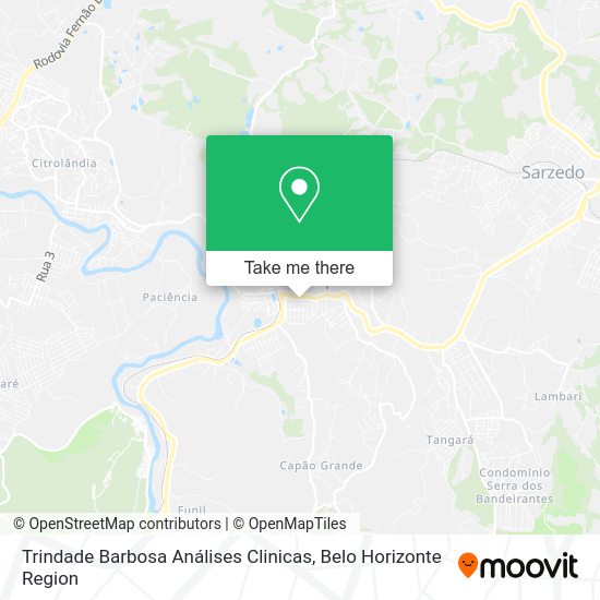 Trindade Barbosa Análises Clinicas map