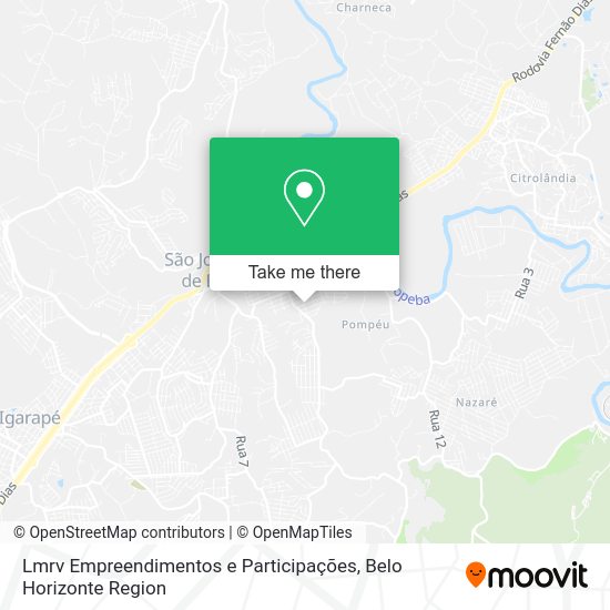 Lmrv Empreendimentos e Participações map