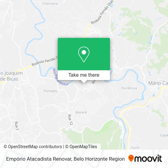 Empório Atacadista Renovar map