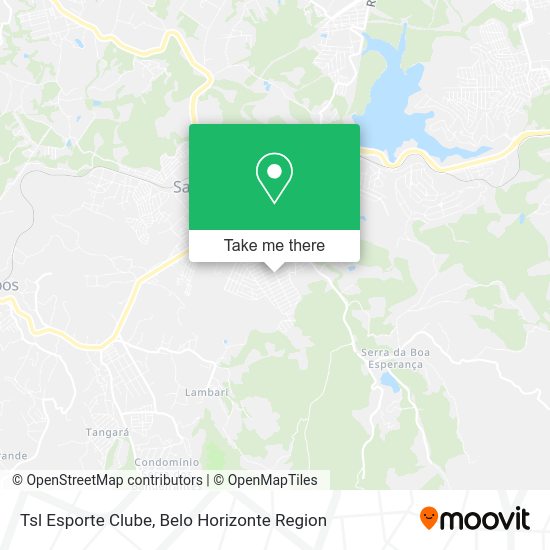 Tsl Esporte Clube map