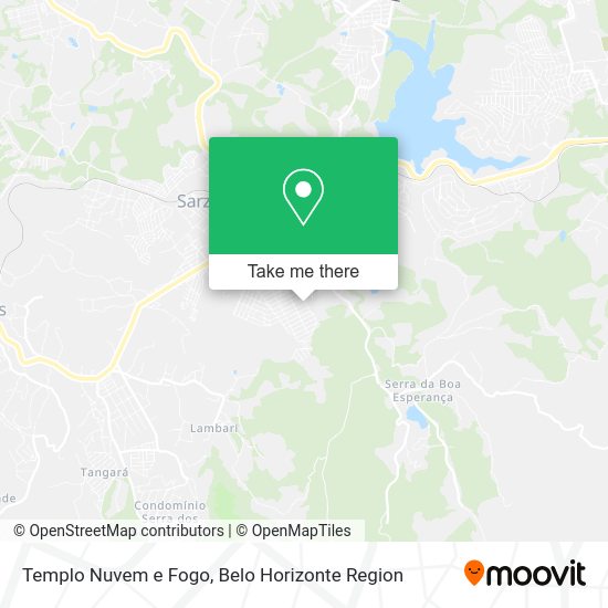 Templo Nuvem e Fogo map