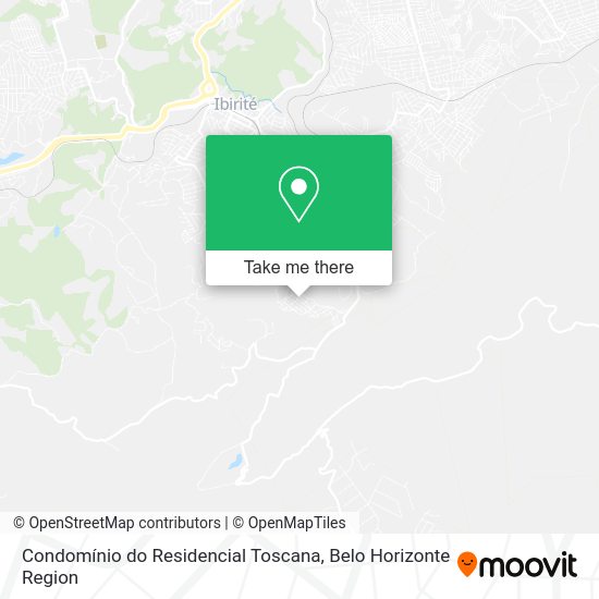 Condomínio do Residencial Toscana map