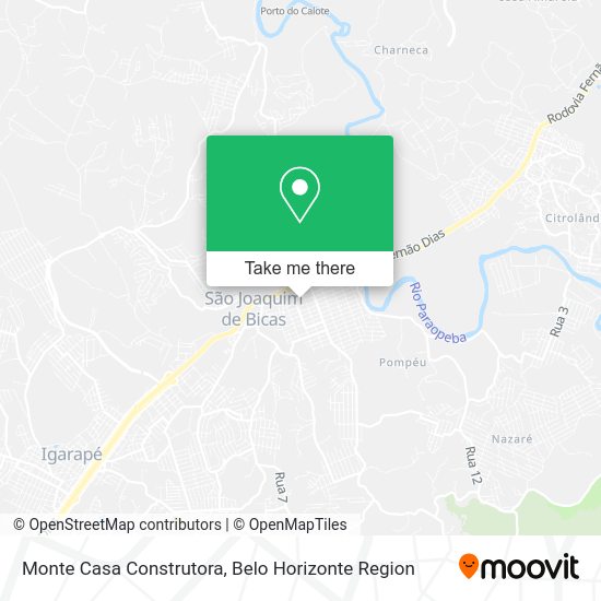 Monte Casa Construtora map