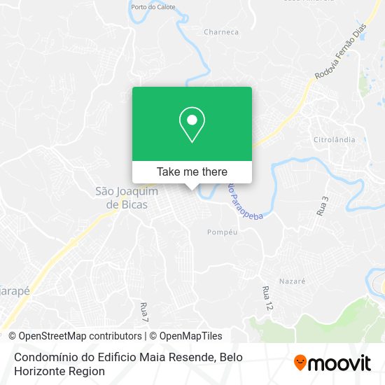 Condomínio do Edificio Maia Resende map