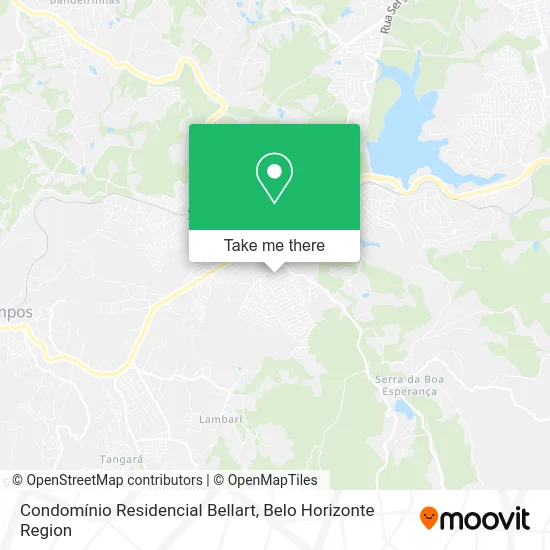 Condomínio Residencial Bellart map