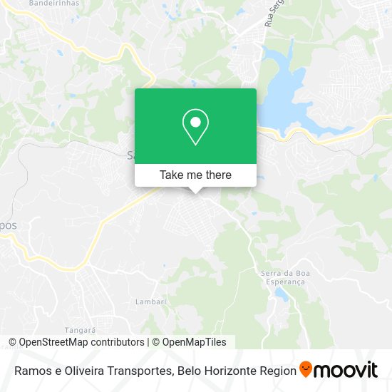 Ramos e Oliveira Transportes map