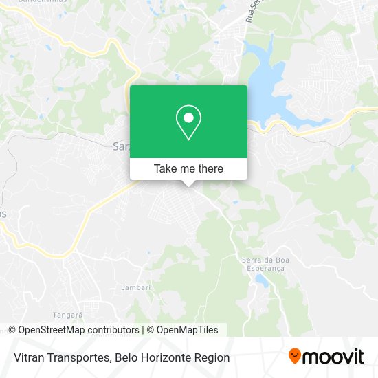 Vitran Transportes map