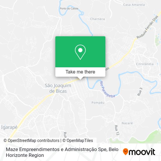 Maze Empreendimentos e Administração Spe map