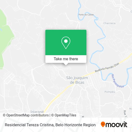 Residencial Tereza Cristina map