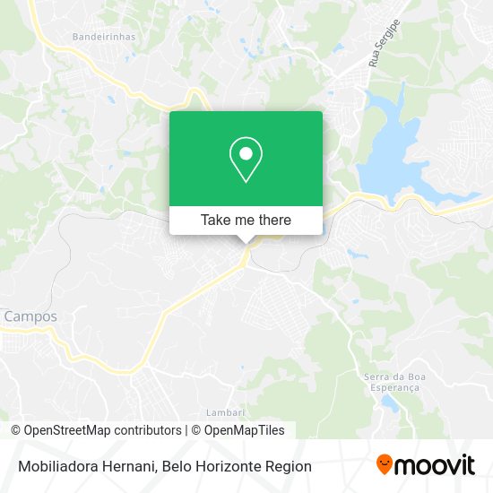 Mobiliadora Hernani map