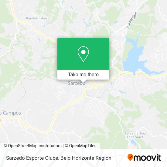 Sarzedo Esporte Clube map