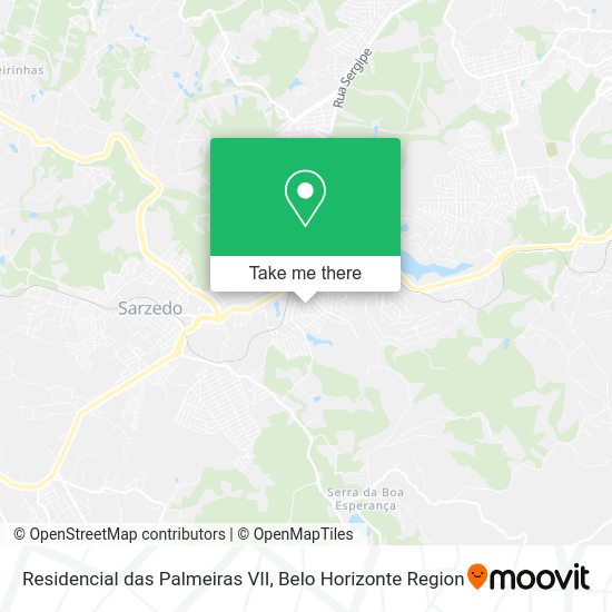 Residencial das Palmeiras VII map