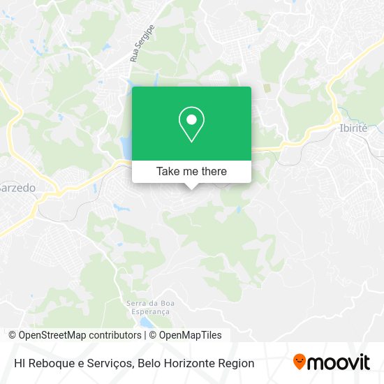 Hl Reboque e Serviços map