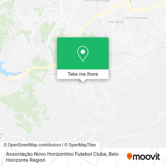 Associação Novo Horizontino Futebol Clube map