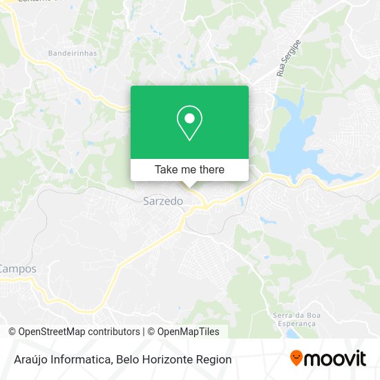 Araújo Informatica map