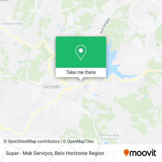 Super - Mak Serviços map