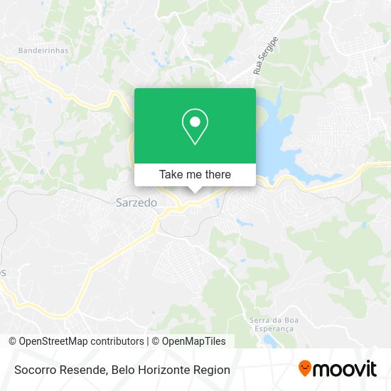 Socorro Resende map