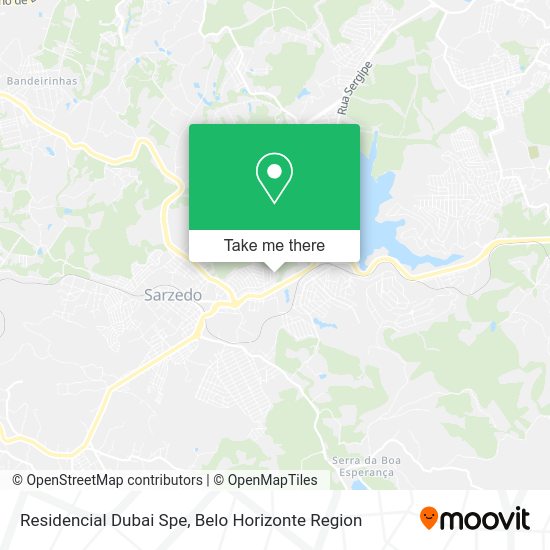 Residencial Dubai Spe map