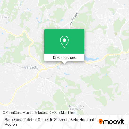 Barcelona Futebol Clube de Sarzedo map