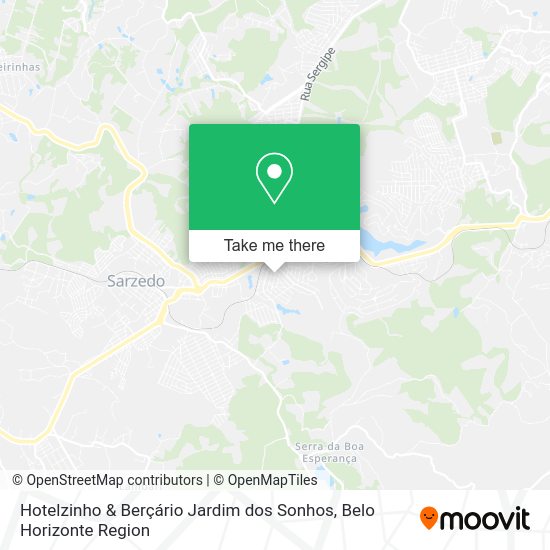 Hotelzinho & Berçário Jardim dos Sonhos map