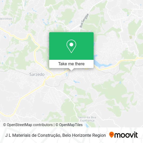 J L Materiais de Construção map