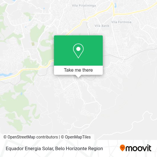 Equador Energia Solar map
