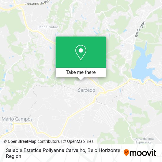 Salao e Estetica Pollyanna Carvalho map