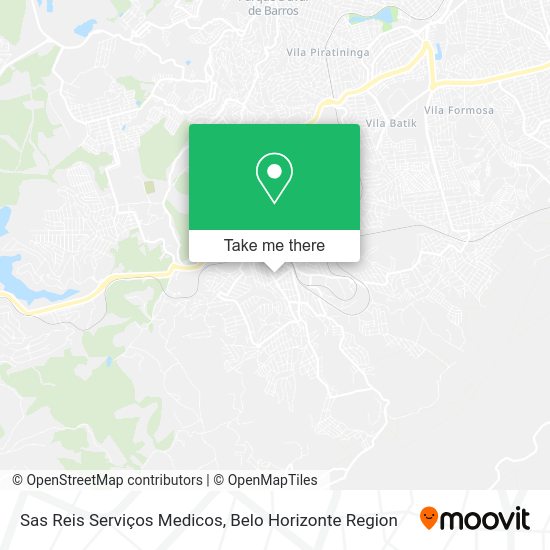 Sas Reis Serviços Medicos map