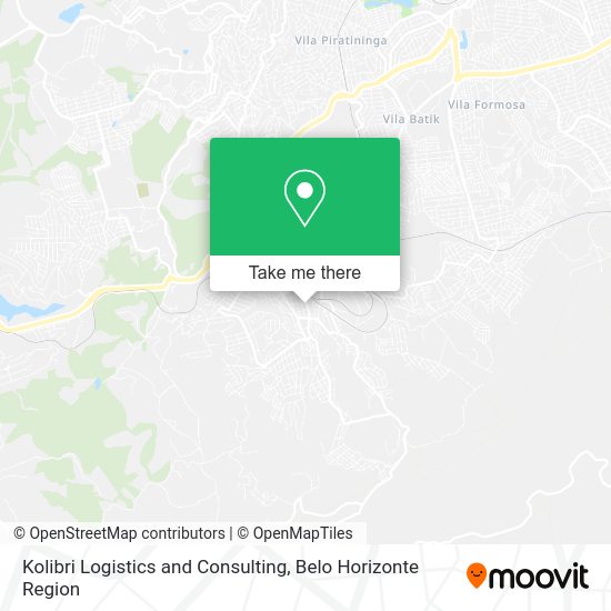 Kolibri Logistics and Consulting map