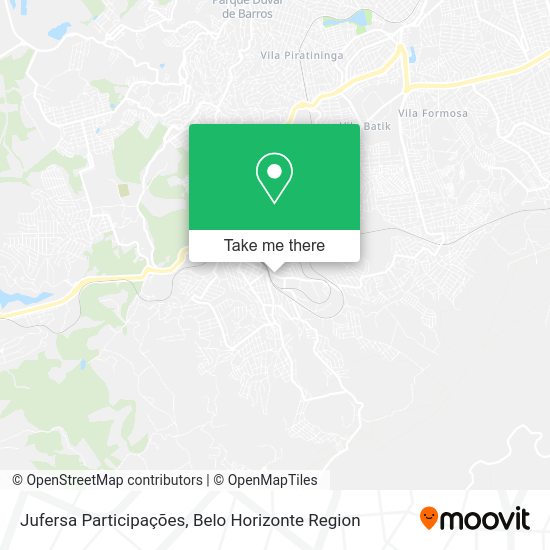 Jufersa Participações map