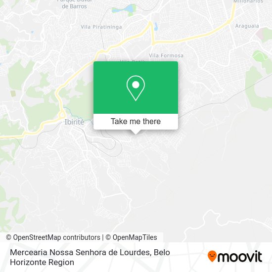 Mercearia Nossa Senhora de Lourdes map
