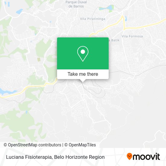 Luciana Físioterapia map