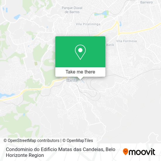 Condomínio do Edificio Matas das Candeias map