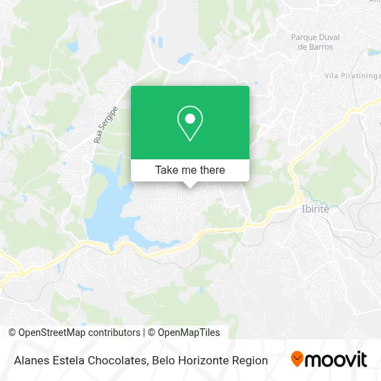 Alanes Estela Chocolates map